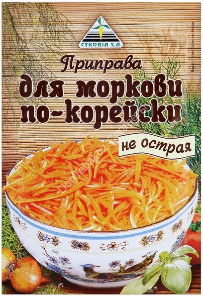 Приправа Cykoria для моркови по-корейски не острая 30 г оптом 