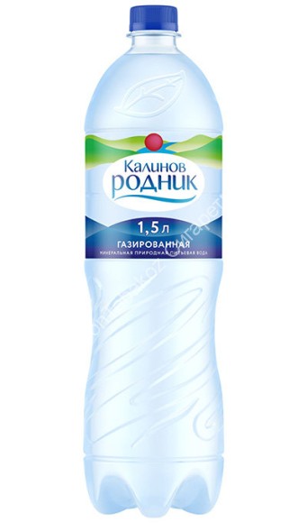 Вода питьевая Калинов Родник газированная 1,5 л оптом 