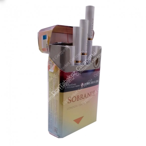 Сигареты Sobranie Gold King Size оптом 