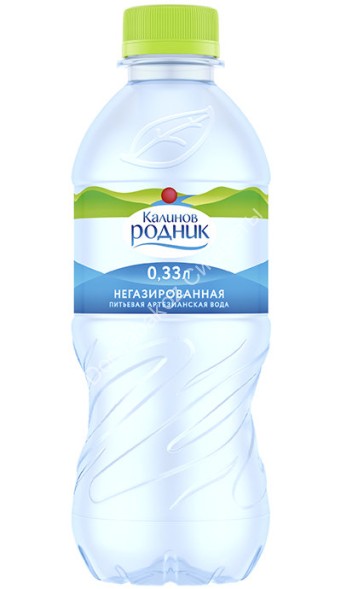 Вода питьевая Калинов Родник негазированная 0,33 л оптом 