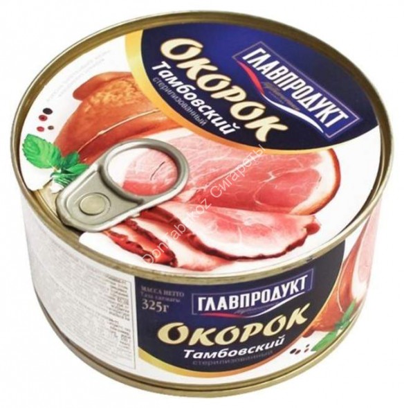 Окорок Тамбовский Главпродукт 325г оптом 