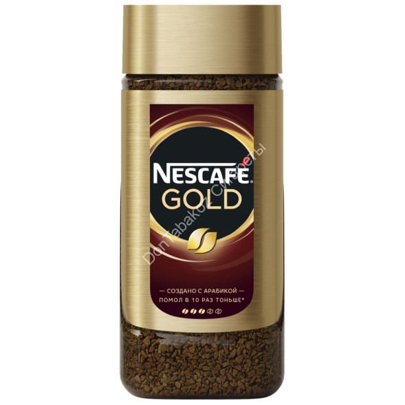 Кофе молотый в растворимом Nescafe Gold 95 г оптом 