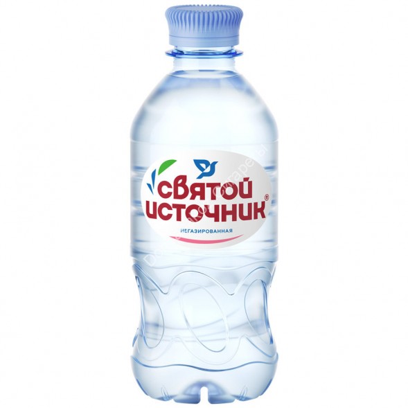 Вода Святой Источник питьевая негазированная 0,33 Л оптом 