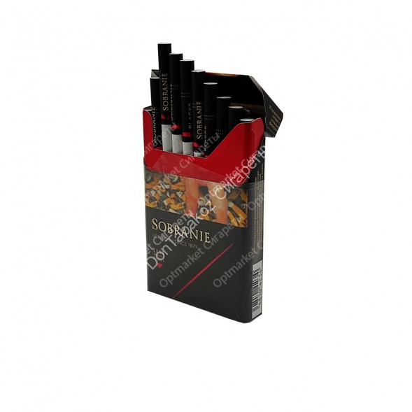 Сигареты Sobranie Black Super Slims оптом 