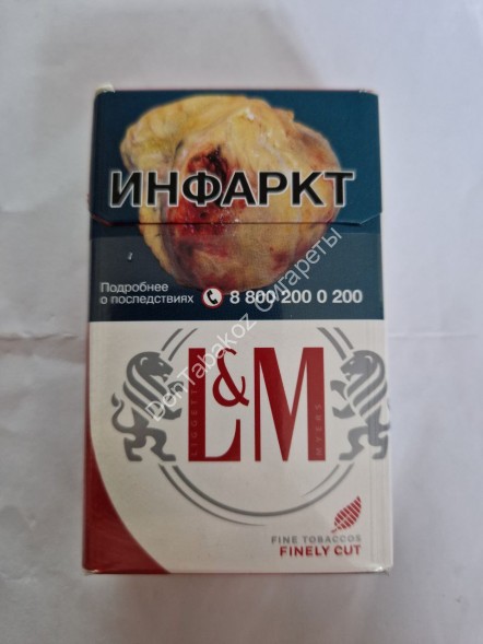 Сигареты LM Red (фильтр-мундштук)  King Size оптом 