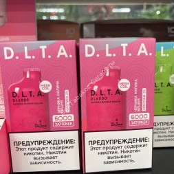Электронная сигарета D.L.T.A.  DL6000 2% Черника-малина-вишня оптом