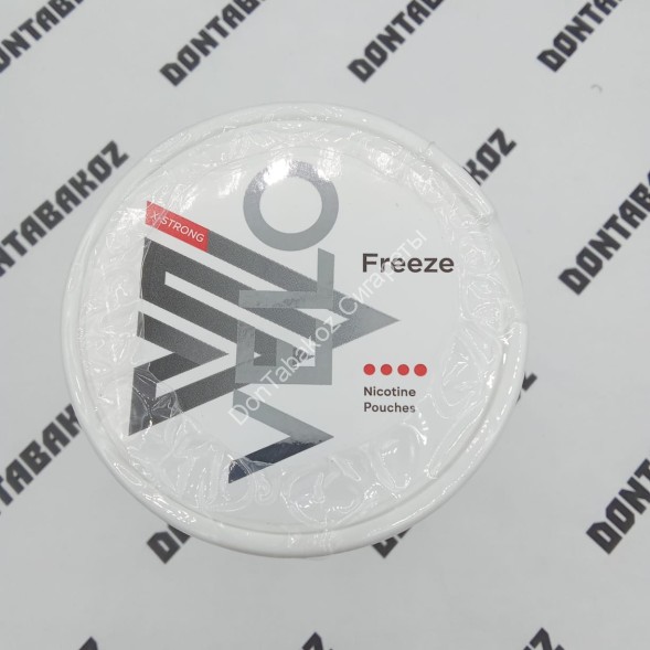 Табак жевательный Velo Freeze X-Strong - Морозная свежесть оптом 