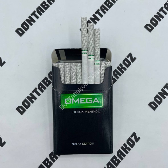 Сигареты Omega Black Menthol Микс 