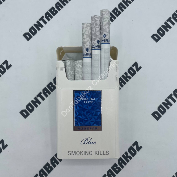 Сигареты Zumerret Blue King Size Оптом купить без предоплаты со склада в Москве | От одного блока | DONTABAKOZ