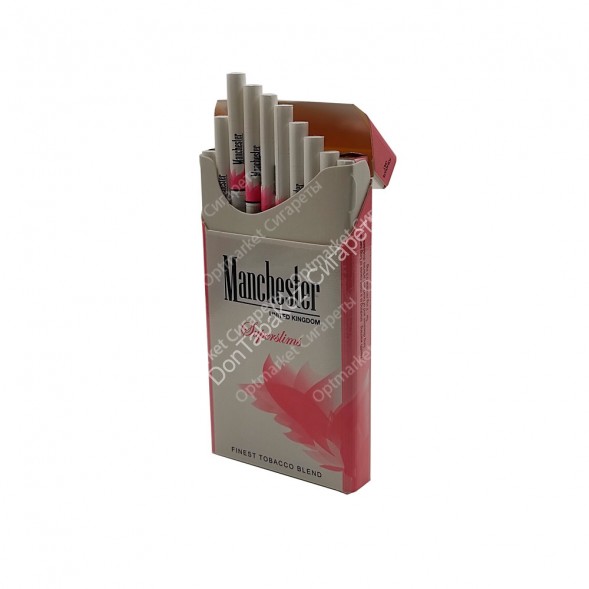 Сигареты Manchester Pink Superslims МИКС 