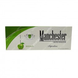 Сигареты Manchester (Манчестер) Green Apple Superslims оптом