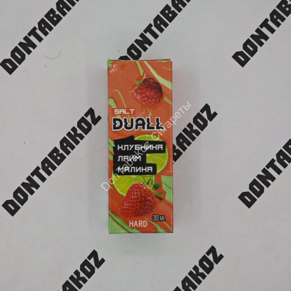 Жидкость Duall Клубника лайм малина HARD 30мл ОПТОМ        