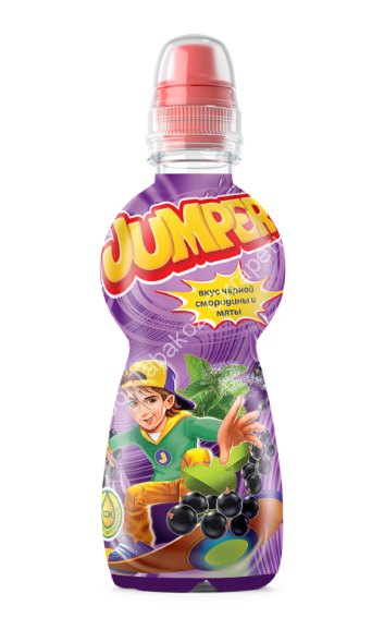 Напиток негазированный Jumper Чёрная смородина-мята 0,33 л оптом 