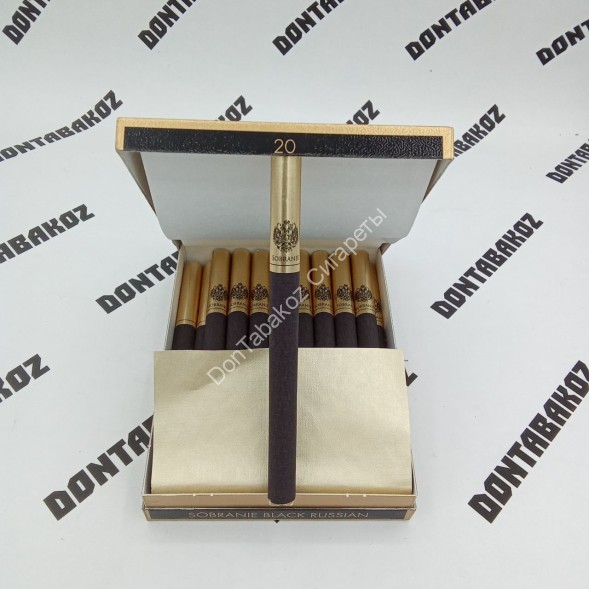 Сигареты Sobranie Black Russian Микс 