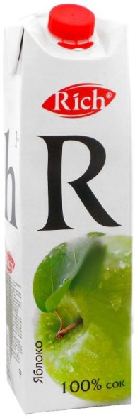 Сок Rich Яблочный 1л оптом 
