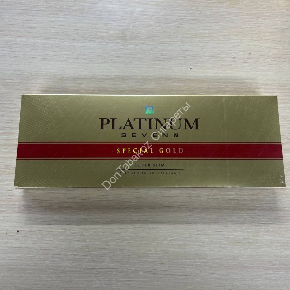 Сигареты Platinum Seven Special Gold Super Slim Оптом 