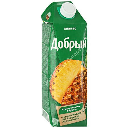 Сок Добрый Ананас 1л оптом 